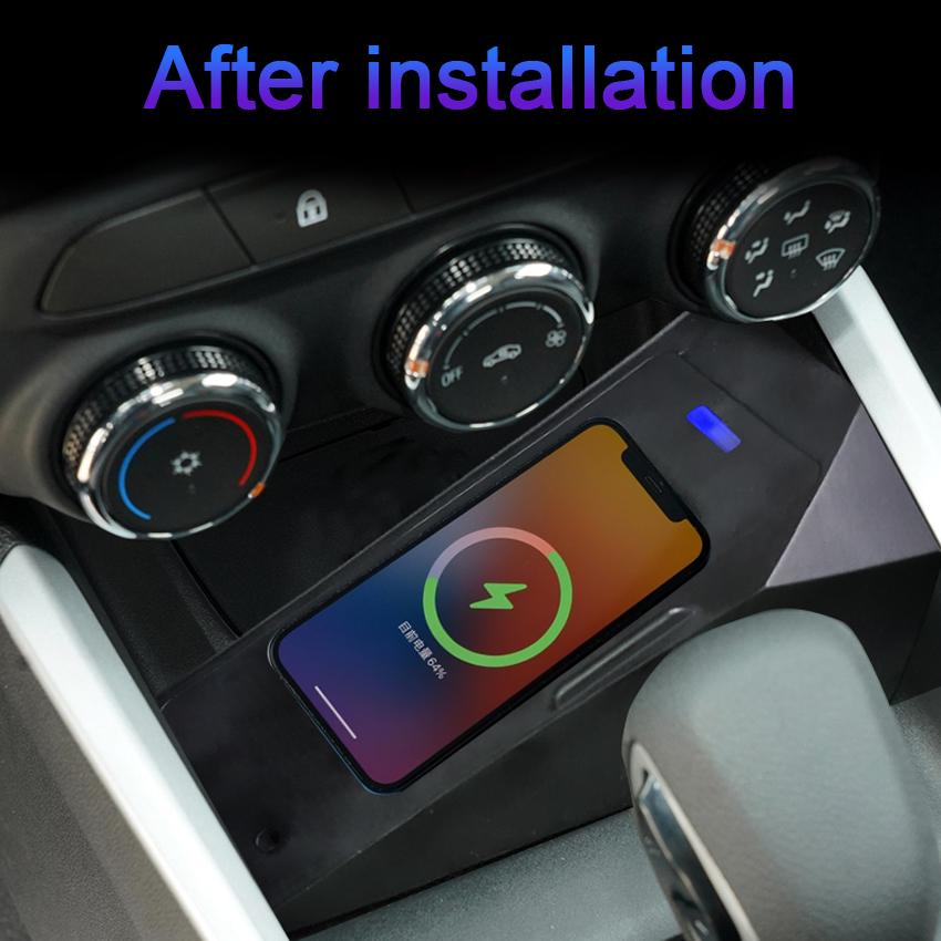 New! 15W Wireless charger,Special On-board QI Phone Fast Charging Panel Car Accessories For Chevrolet Cavalier ONIX 2025 2025