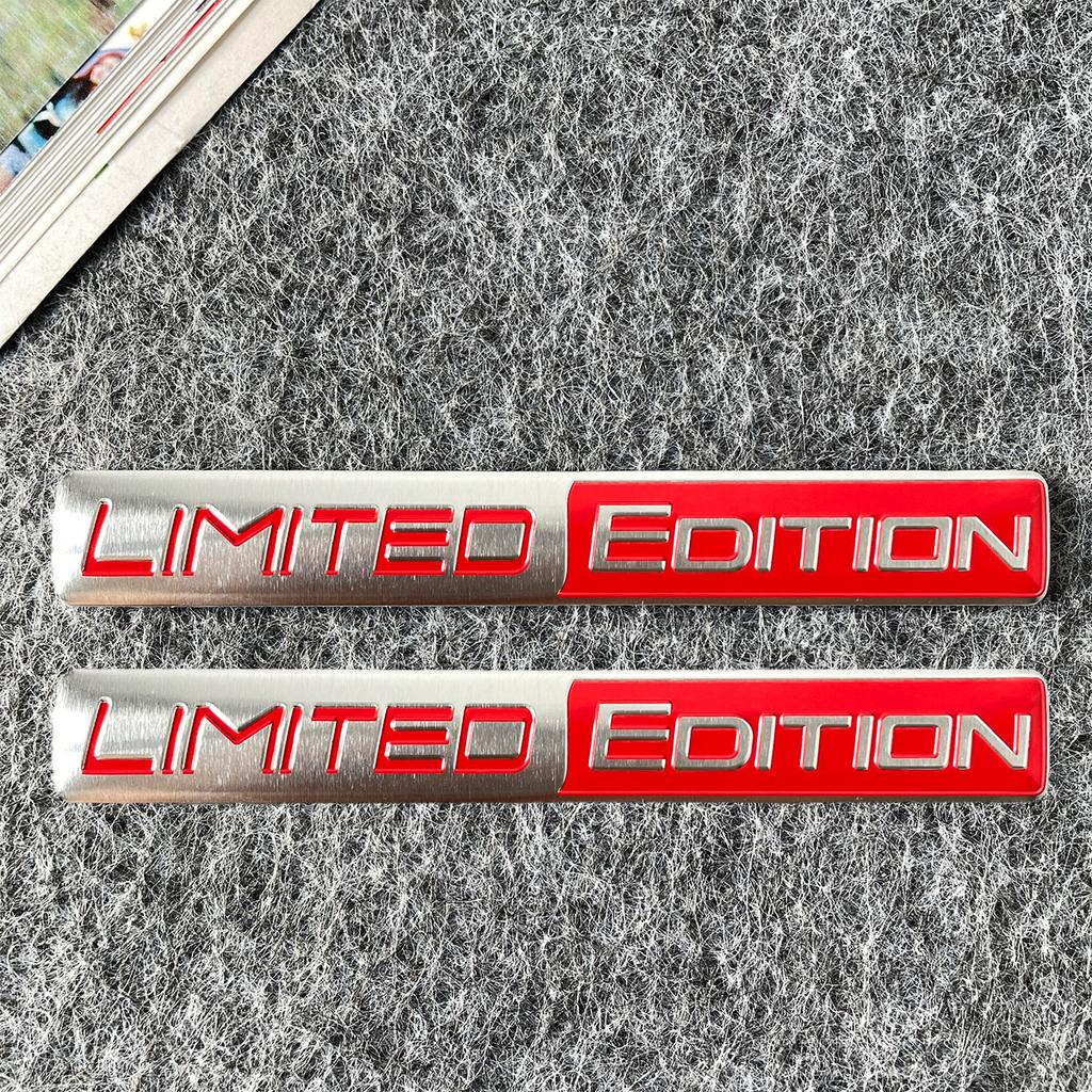 1pcs New LIMITED EDITION Emblem  Car Sticker 3D Aluminium Alloy Material Decorative  Auto Door Side Rear Bumper Sticker