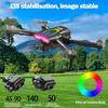 Drone - WENZYLIQUOX - Quadcopter HD - Caméra HD réglable - Autonomie 25 min - Moteurs sans balais