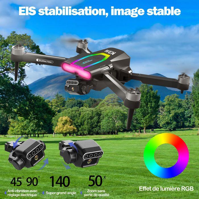 Drone - WENZYLIQUOX - Quadcopter HD - Caméra HD réglable - Autonomie 25 min - Moteurs sans balais