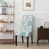 Style Stretch Chair Slipcover Designed For Dining Room Flexible Material Chair Cover For Office Chair Formal Dinner Chair Armchair Protector