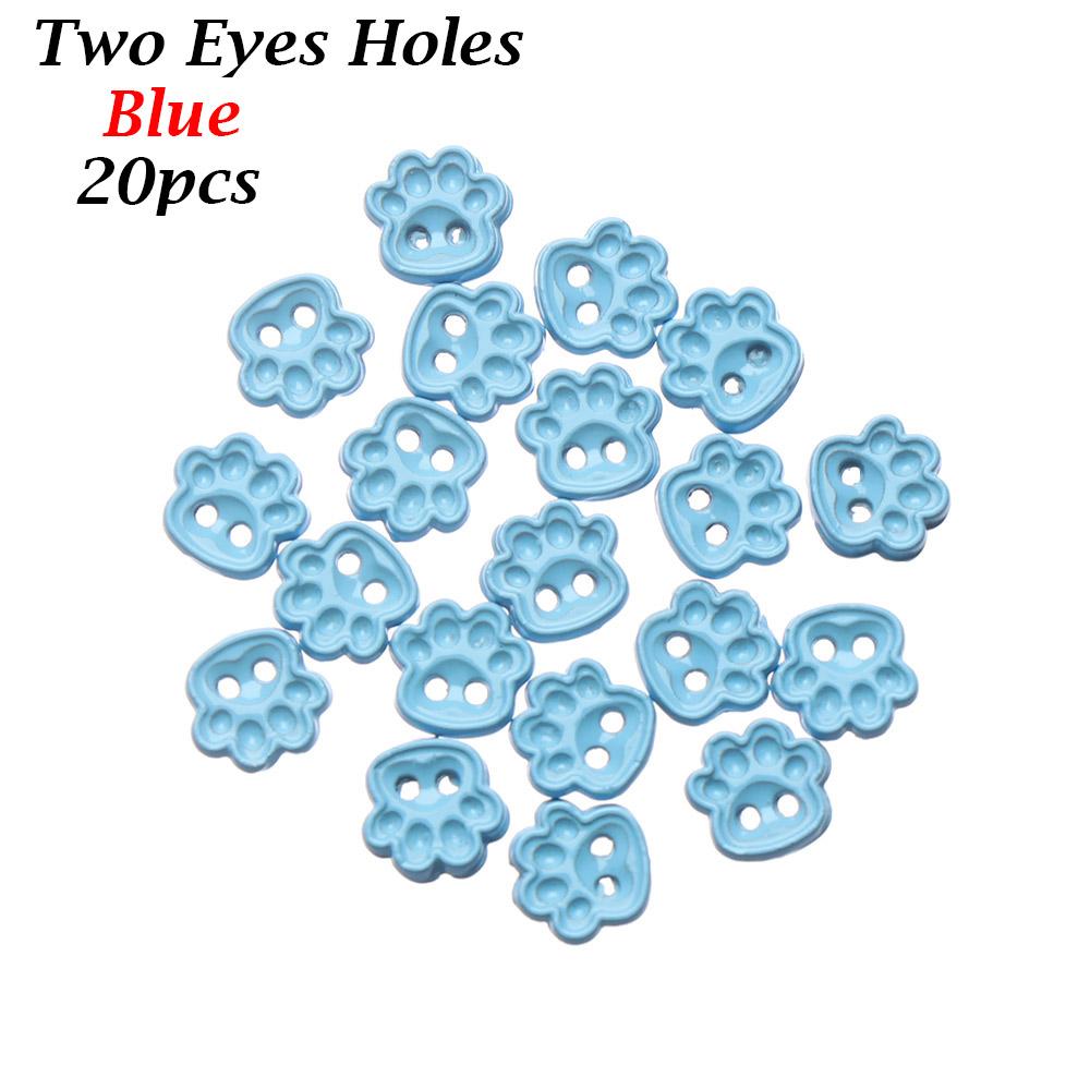 20pcs 5mm Mini Buttons DIY Doll Clothes Metal Buckle Bear Foot Style Buckles for 1/6 Doll Clothing Sewing Accessories