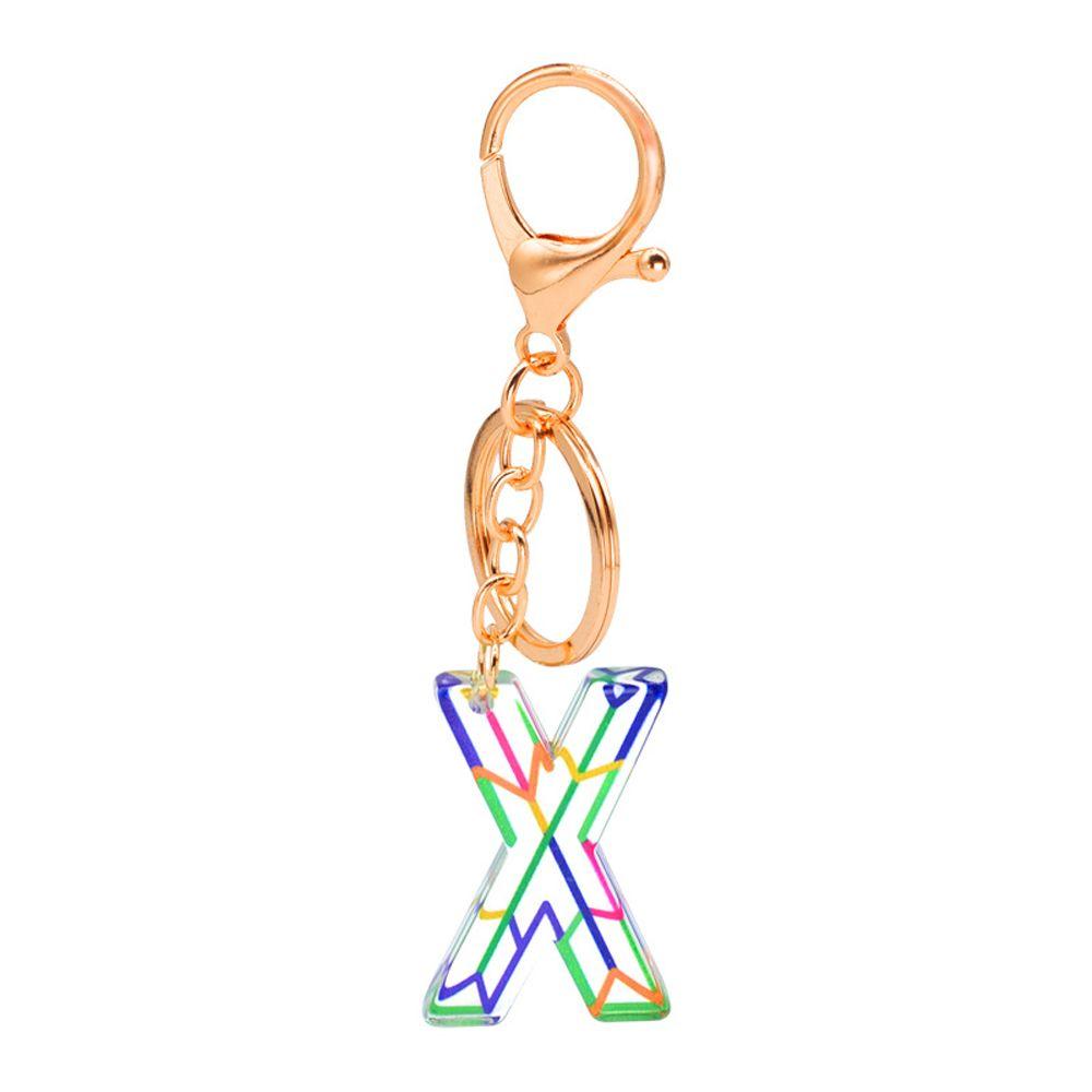 

Keyring Holder Initial Letter Keychain 26 English Letter Keyring Alphabet Keyring Handbag Charm