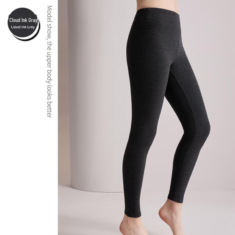 2024 Herbst/Winter Damen Meiyabi Hochtaillierte Wollmischung Warme Leggings
