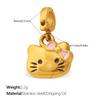 Fashion summer seaside wind DIY castle mushroom multi-element bikini buckle pendant cute enamel accessories