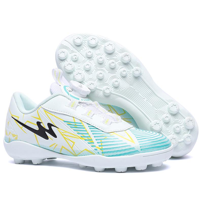 

Детские футбольные бутсы Double Star для мальчиков, учеников начальной школы, девочек, маленьких детей, восемь специальных нескользящих и износостойких 27