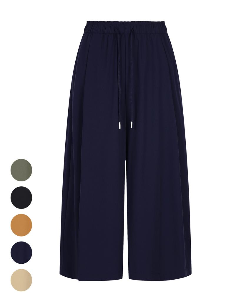 BHPOLOCLUB Women'S Cool Stretch Wide Pants 5 Colors Sl101