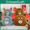 Tom And Jerry Plush Pillow With Soft Short Pile For Kids And Office Decor
