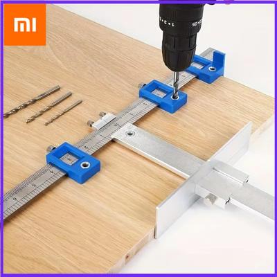 Location Drill Bit Drill Punch Locator Jig Drill Guide Cabinet Handle Knob Template Locator Hole Punch Tool for Woodworking