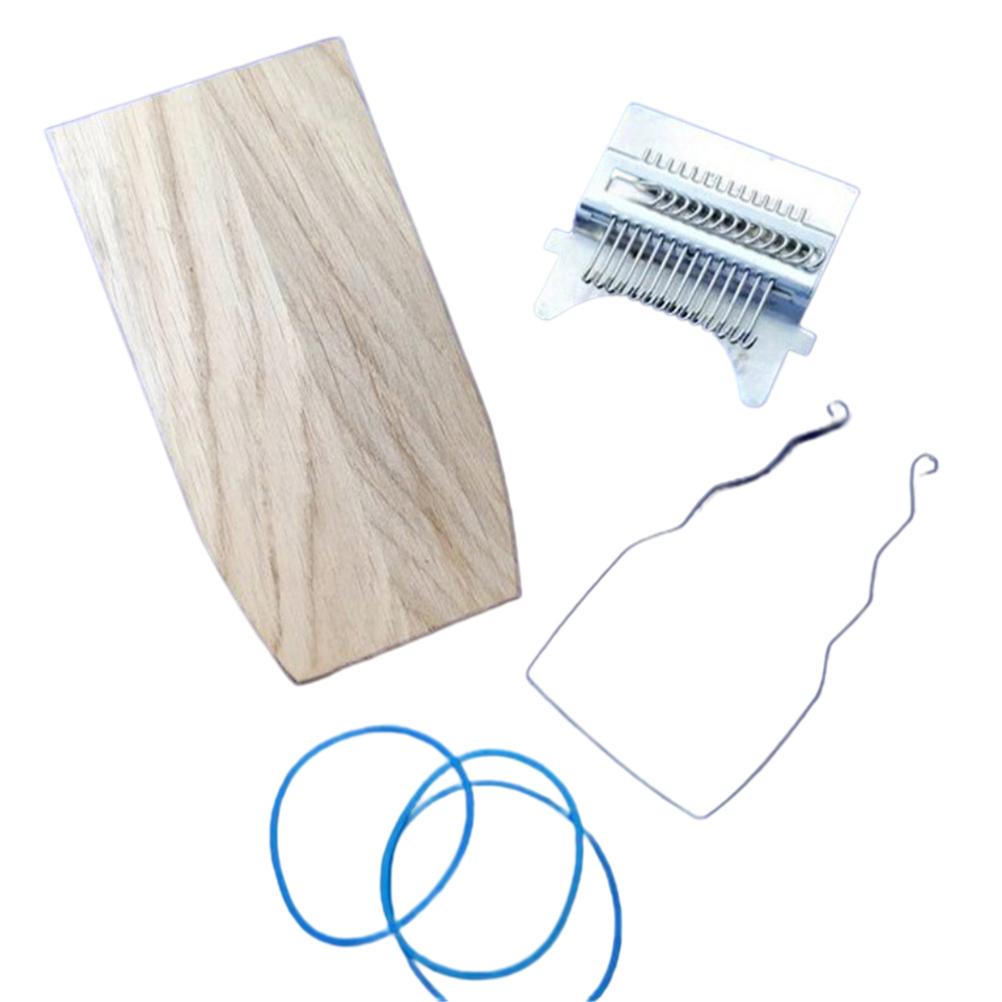 Război de țesut pentru peticire Război de țesut mic Kit din lemn Instrument de țesut DIY Arte frumoase de țesut pe haine șosete