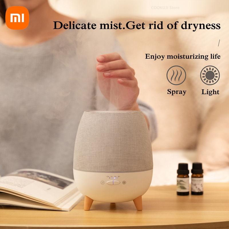 

Xiaomi Home Appliances Remote Control Essential Oil Aroma Diffuser with Warm LED Night Lamp for Room Aromatherapy Air