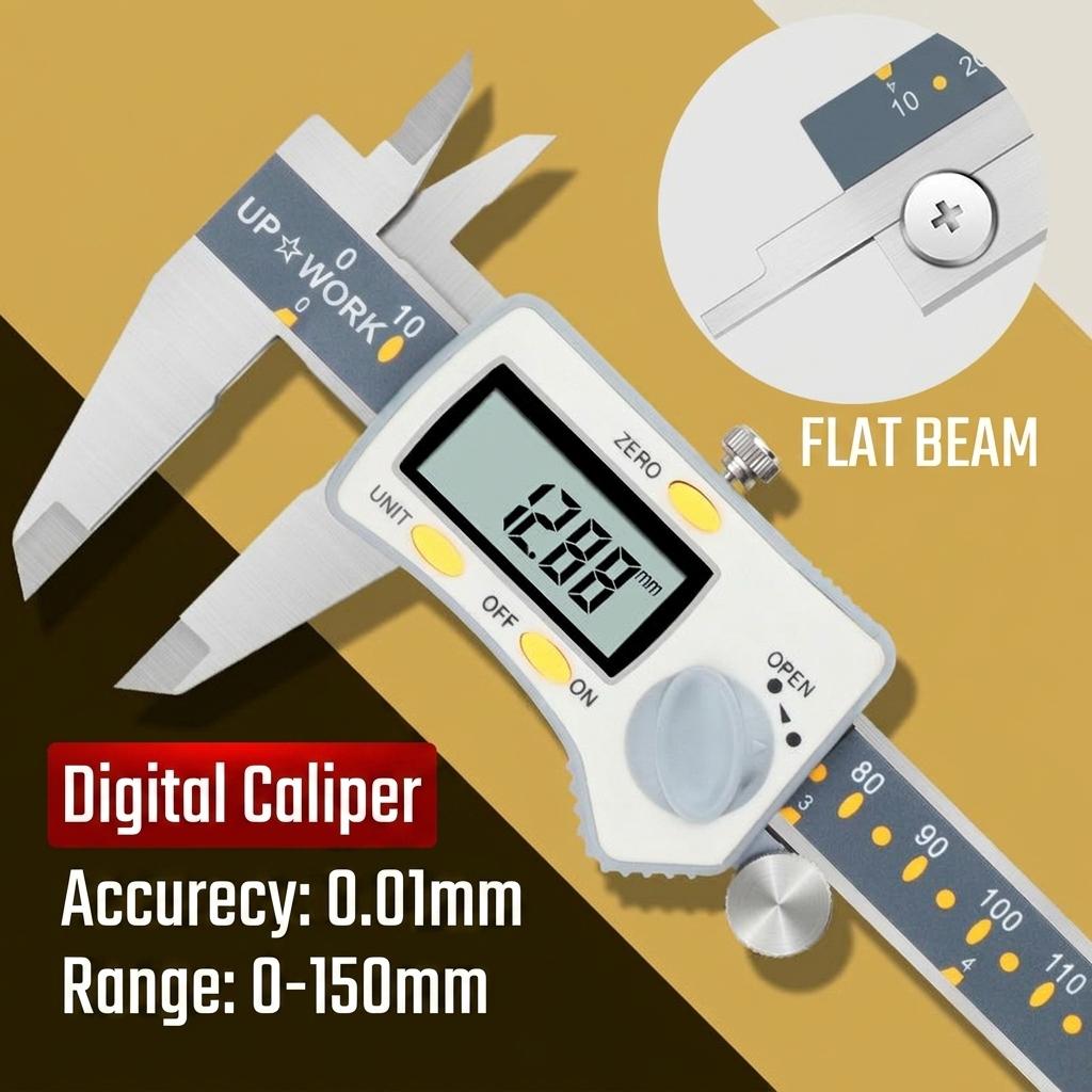 Shanggong Digital Caliper High Precision Stainless Steel Electronic Tape Meter Vernier Oil Standard Edge Industrial Tool Model Standard