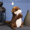 Make A Wish Otter Doll, Simulated Animal Ornament, Plush Toy