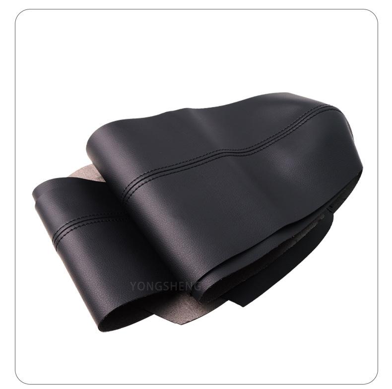 Compatible Leather Door Armrest Wrap for 18 Nissan Qashqai Models - Interior Renovation and Modification.