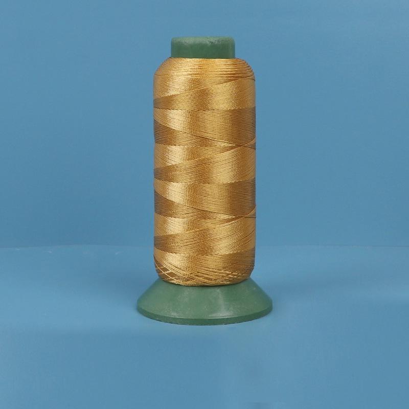 High-Strength 3-Strand Colored Nylon Thread for Sewing Clothing, Bags, and Leather