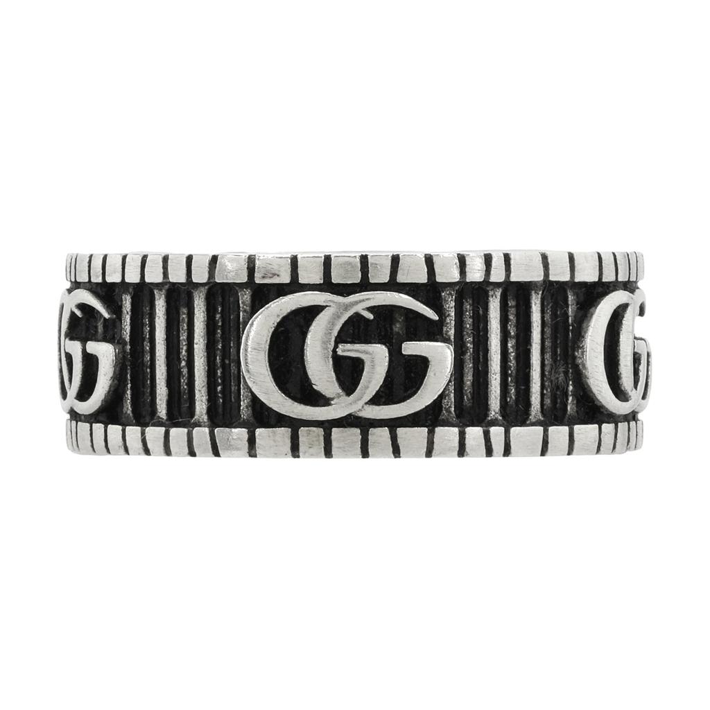 GUCCI GG Marmont 925 Sterling Silver Rings Unisex 551899-J8400-0811-