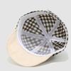 Plaid Unisex Infant Duckbill Baseball Cap - Soft Brim Baby Sun Hat for Spring and Autumn