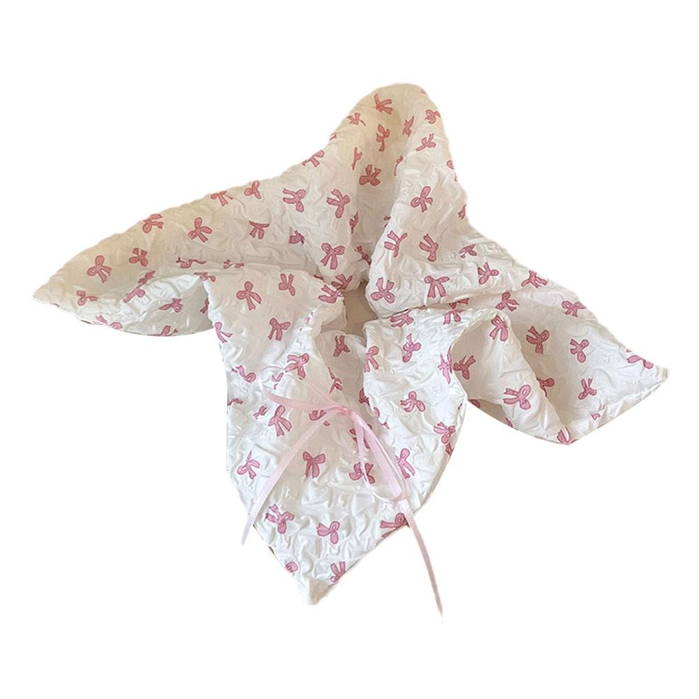 Hollow Lace Hair Scrunchies Handmade Flower Cotton Women Ties Bands Hair Holder Ponytail Access X4N2