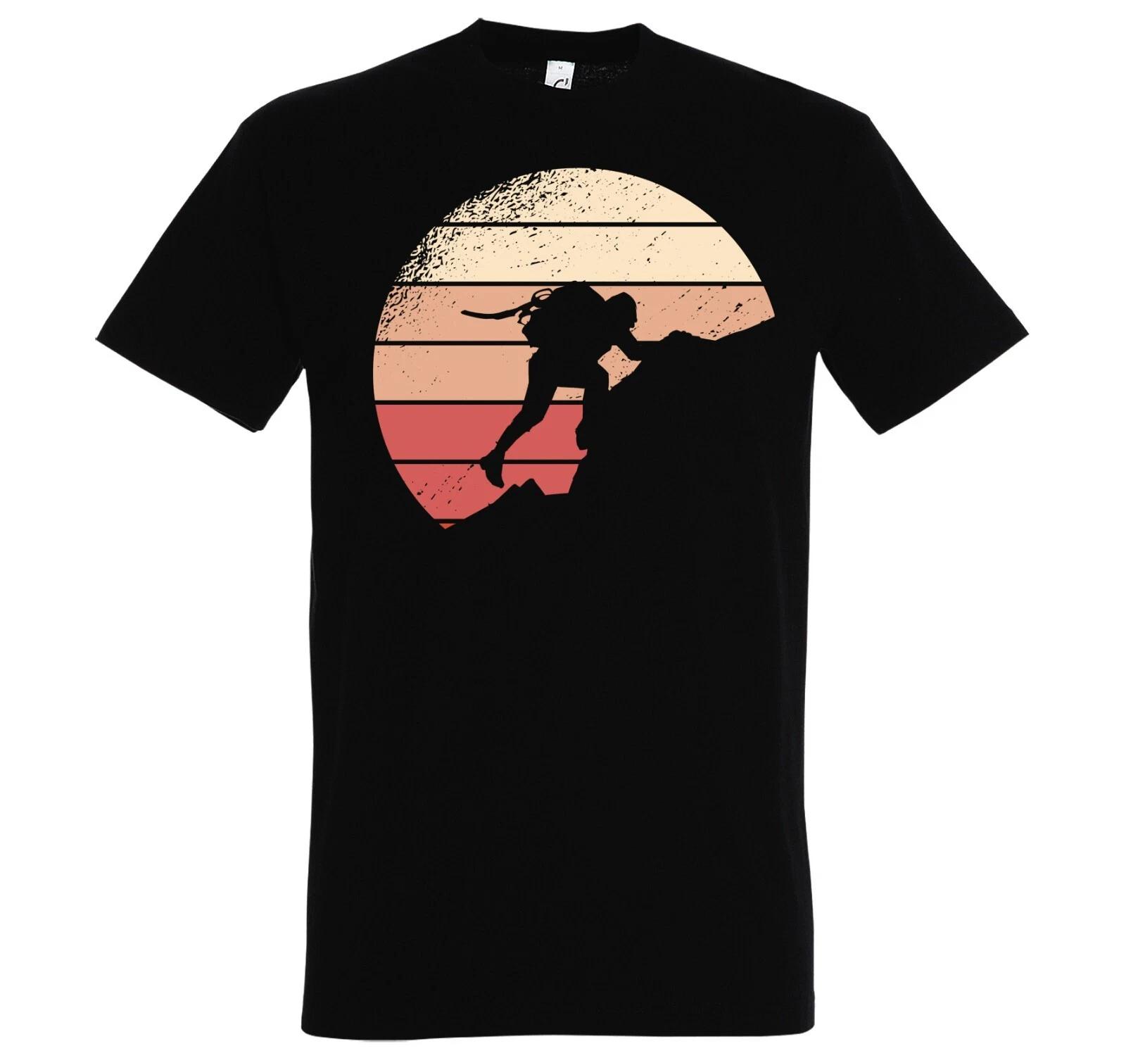 Youth Designz Mountain Mens Printed T-Shirt Funny Hobby Mountaineering Hiking XL