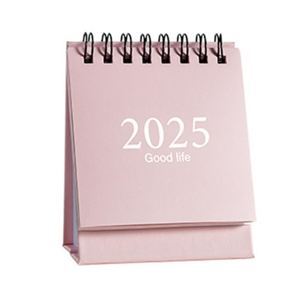 2024-2025 Mini Desk Calendar Standing Flip Desktop Calendar Running From July 2024 To December 2025, Desk Calendar With Stickers