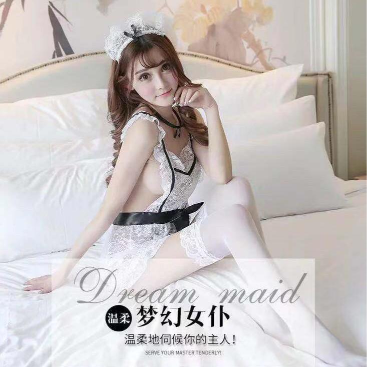 New lingerie, lace apron, nurse, maid, maid suit.