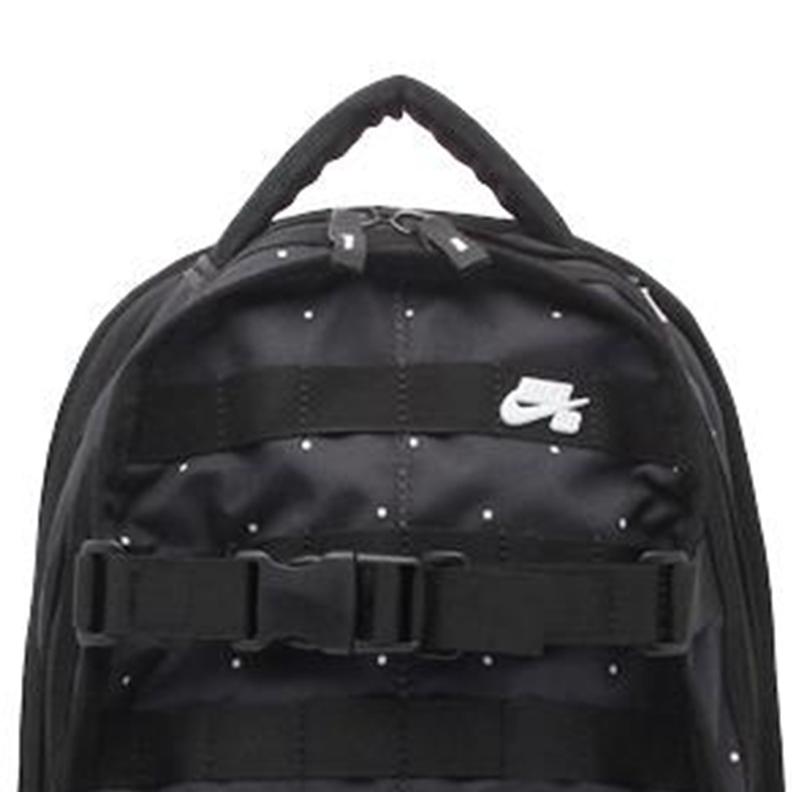 Nike Logo Nylon Backpack Unisex Backpacks Black BA4592-011
