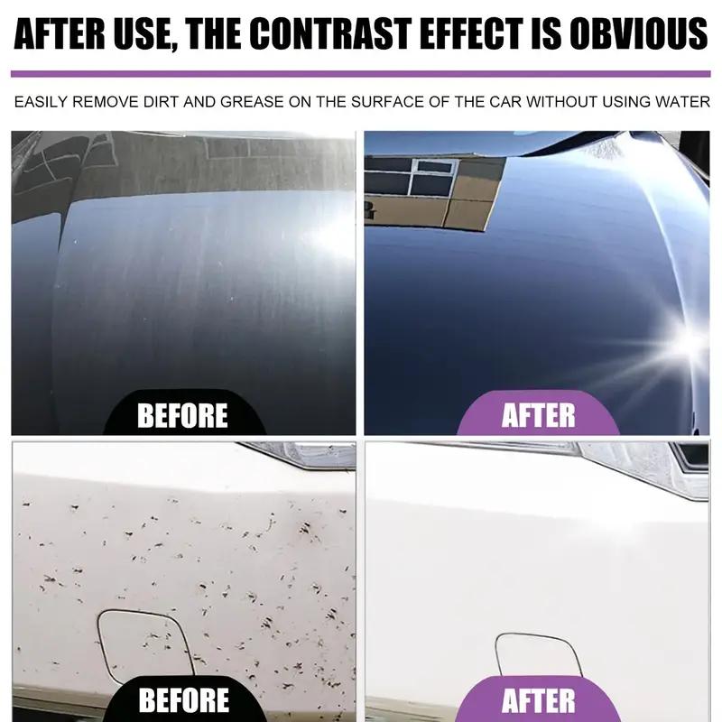1/3 Bottles 3-in-1 High-Protection Car Coating Spray - Fast-Acting Ceramic & Nano Coating for Gloss Enhancement, Stain Resista