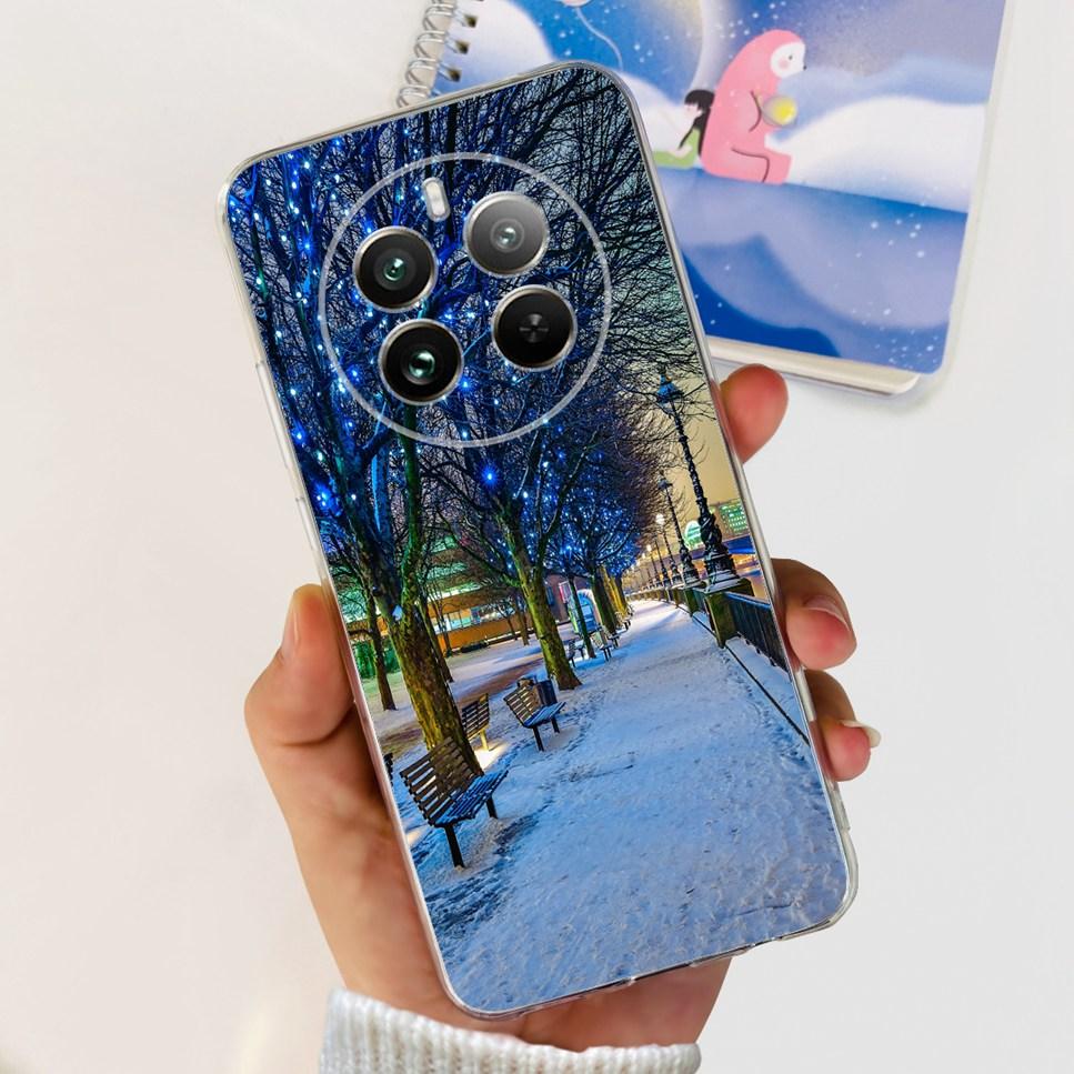 Case For Realme 12 Pro 6.7" Fashion Cute Cartoon Cat Soft Silicone TPU Cover For Oppo Realme12 Pro 12Pro Plus Bumper Phone Case