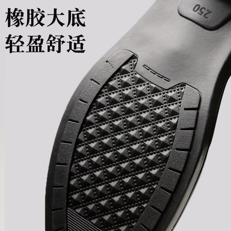 New Men's Crocodile Print Casual Shoes Tide Walk-on Leather Shoes Black Driving Shoes Soft Soled Leather Men's Loafers D101