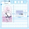 16cm Height Blue Archive Acrylic Stand Character Figurine