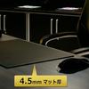 Plus Desk Mat Leather Style Black Leather 420 X 297mm A3 Size 36-638