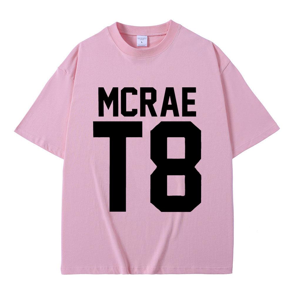 Singer Tate Mcrae T8 Graphic T Shirts Men Women Fashion Vintage Trend T-shirt Summer Male Casual Oversized Crewneck Short Sleeve