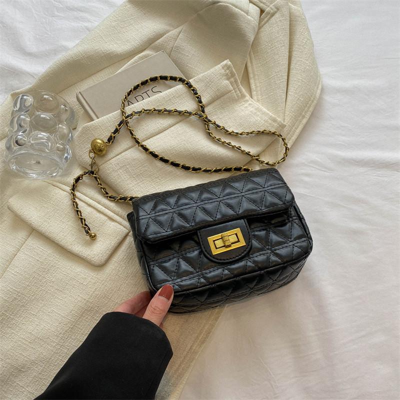 Chic Black And White Pu Fashion Shoulder Bag For Women With Stylish Design And Practical Features чёрный