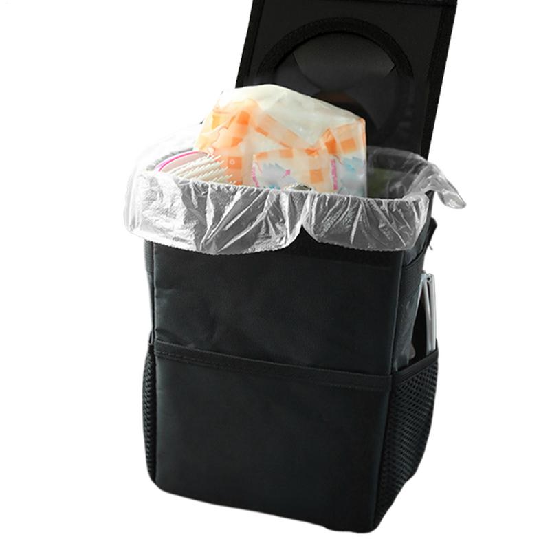 

Car Waste Basket Automotive Traveling Garbage Container Can Vehicle Dustbin Organizer Holder Portable Rubbish Bin Storage For China Mainland