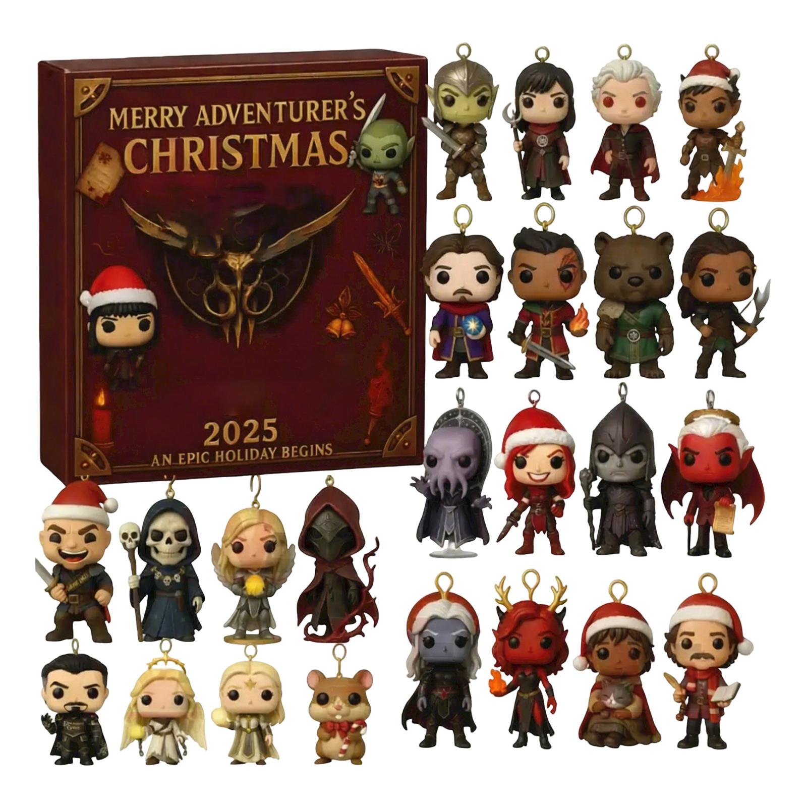 

Календарь прибытия включает в себя 24 календаря прибытия, календарь обратного отсчета и сюрпризы для коллекционирования. One Size