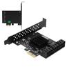 Expansion Card PCIE To 6Port SATA3.0 Hard Disk 6G ASM1166 Master GEN3 1 X Interface