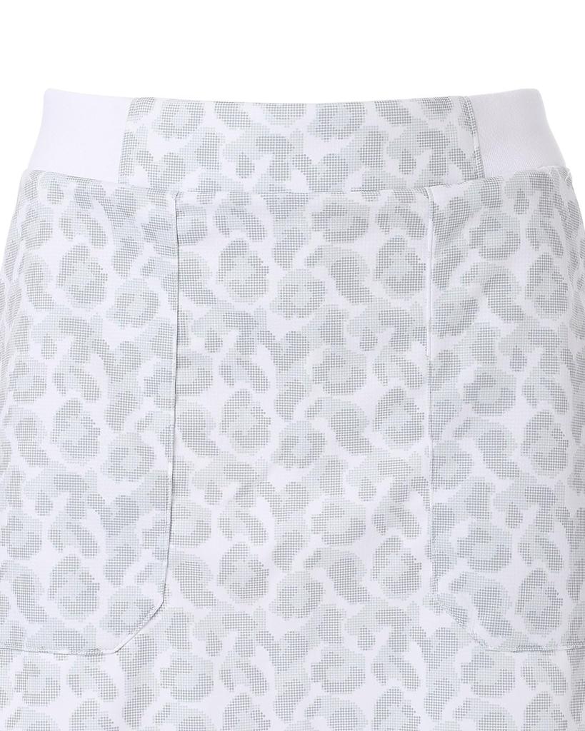 Golfrock 00 [New Balance] Damen (Stretch/Leopardenmuster) / 012-5134509 030_Weiß [XS]