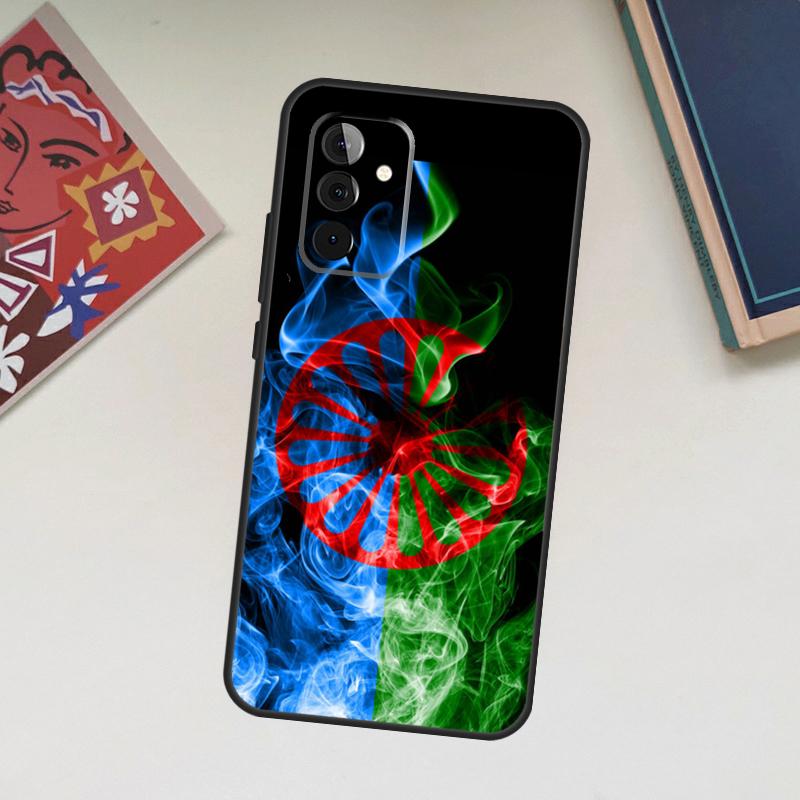 Gypsy Aromanian Romani Flag Case For Samsung Galaxy A06 A16 A26 A36 A56 A55 A35 A15 A53 A32 A52 A33 A13 A14 A34 A54 A17