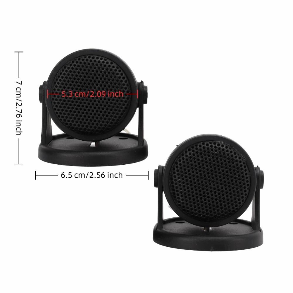 A Pair of with Screws Car Mini Tweeters 5-20KHz Car Stereo Speakers Car Tweeters  Car Audio System
