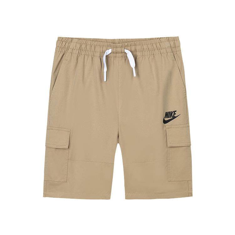 Nike Повседневные шорты с карманом-клапаном и принтом логотипа для детей, льняные, NY2432053PS-001 6