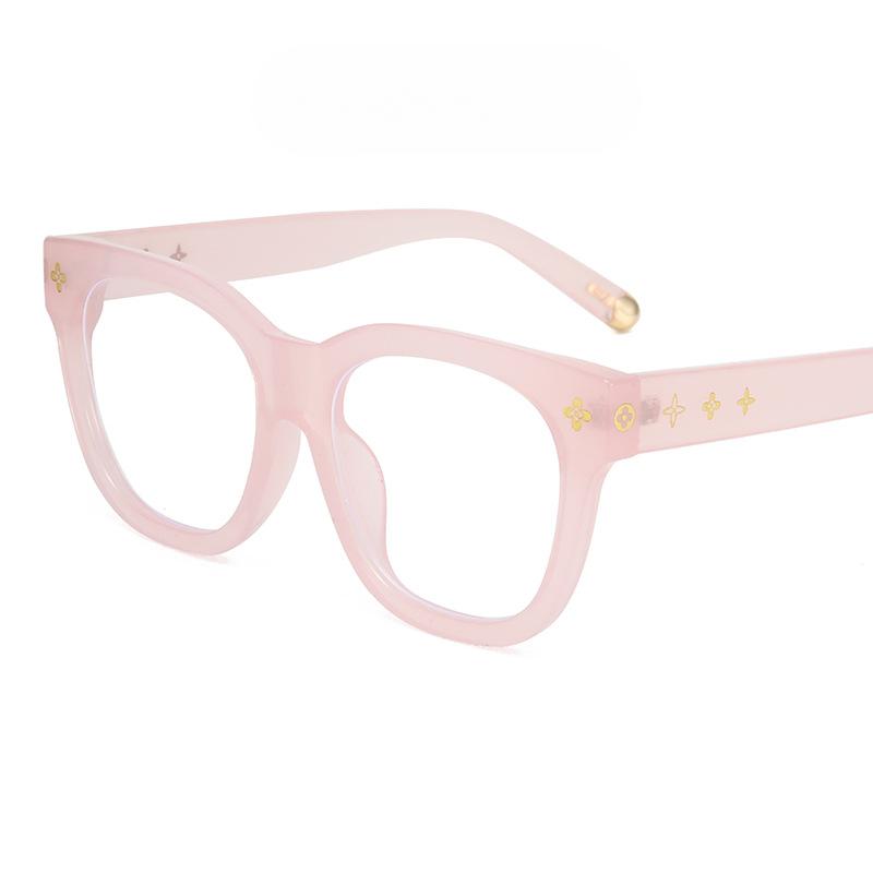 Neue Sonnenbrillen mit großem Rahmen von Online-Prominenten, moderne Outdoor-Sonnenbrillen, schlichte rote Live-Sonnenbrillen.