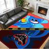 Poppy Playtime Print Crystal Velvet Plush Rug Anti?Slip Wear?Resistant Floor Carpet For Indoor Household Home Decoration