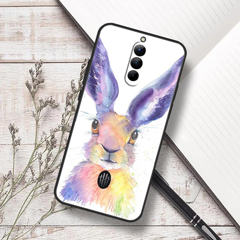 Bunny Rabbits Case For ZTE Nubia Red Magic 11 10 9 8 8S 9S 10S Pro Plus 6 7 6S 7S Pro 5G 6R 10 Air Funda