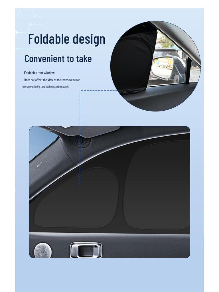 Ideal 25 I8 Car Sunshade: Heat Insulation, Privacy & Sun Protection