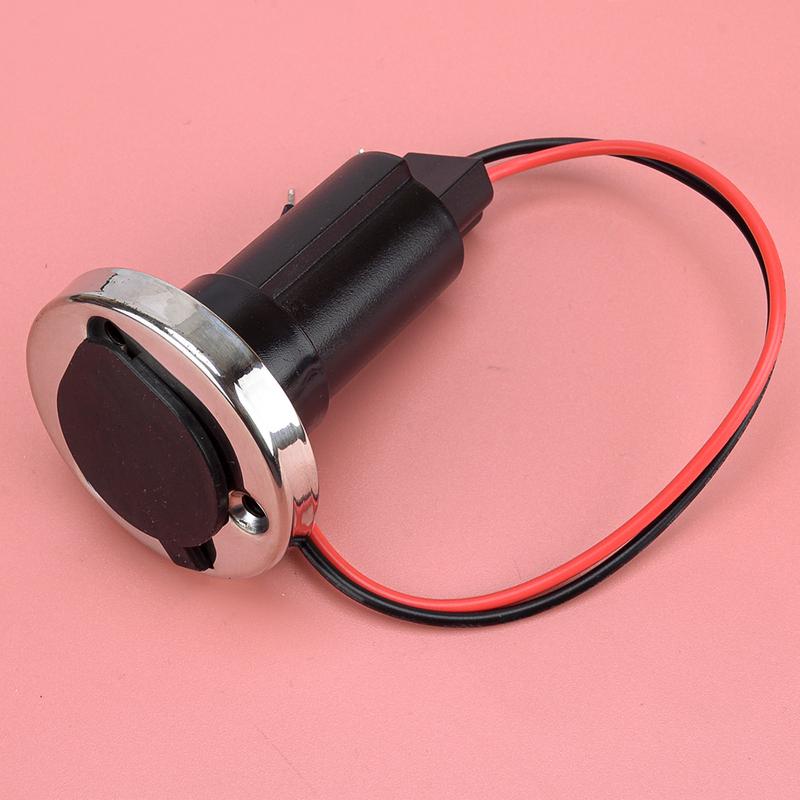 

Anchor Stern Navigation Light Plug-in Pole Base Socket Deck Mount 12V For Yacht Boat Marine