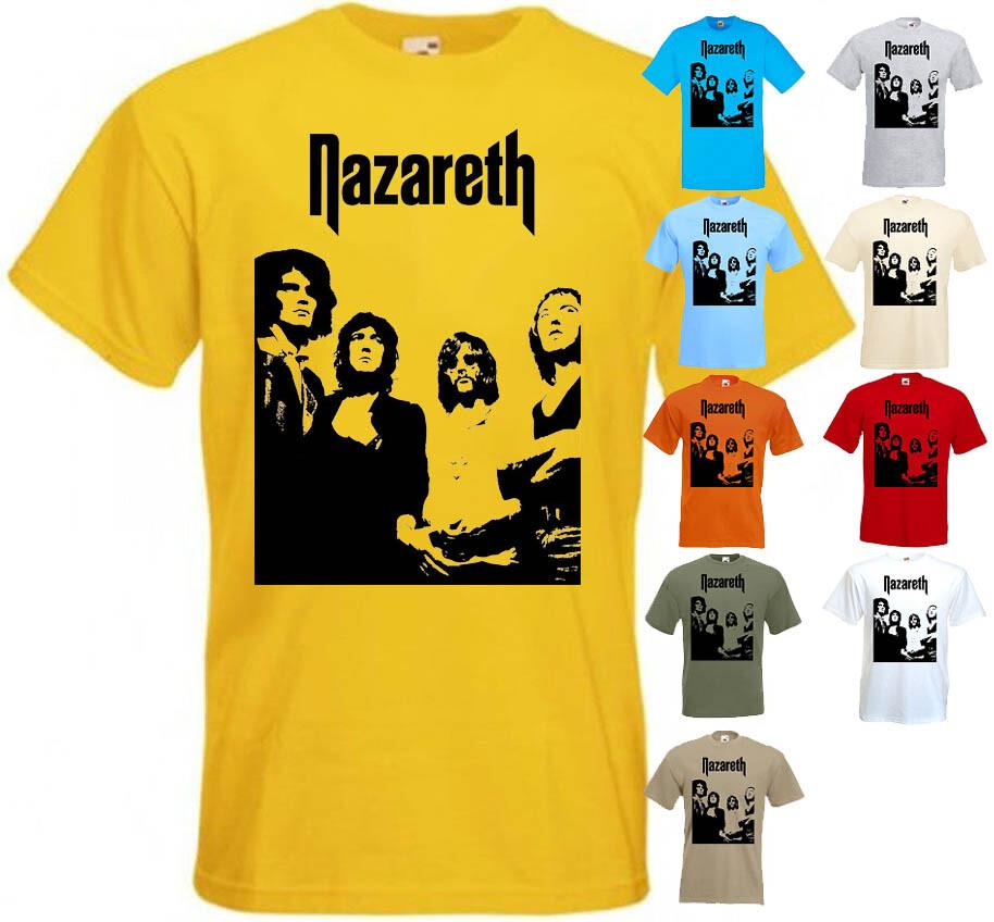 26 Nazareth t-shirt hard rock band all colors all sizes S-5XL Unisex T-Shirt XL