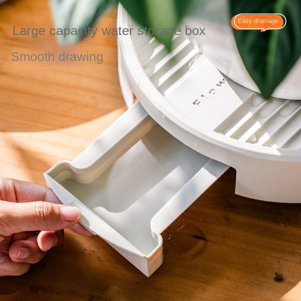 Heavy Duty Movable Plant Stand Round Plants Pots Holder Portable Rolling Plant Tray  Flowerpot