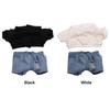 DIY Dolls Clothes Accessories Mini Hoodies Trousers Set  Cotton Stuffed Doll