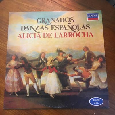 LP Record ENRIQUE GRANADOS ALICIA DE LARROCH  Danzas Espanolas L28C1188 LONDON 1982 Japan Classical Used