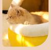 Four Seasons Universal Semi-enclosed Cute Pet Bed for Cats and Small Dogs - Winter Warmth